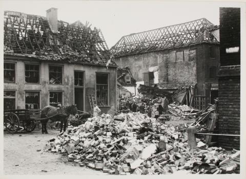 De restanten na Het Bombardement