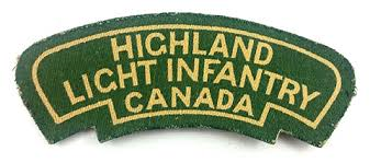 Zijn eenheid: The Highland Light Infantry of Canada