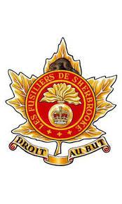 Het wapen van 27th Canadian Armoured Regiment (The Sherbrooke Fusiliers Regiment)