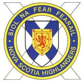 Het wapen van The North Nova Scotia Highlanders