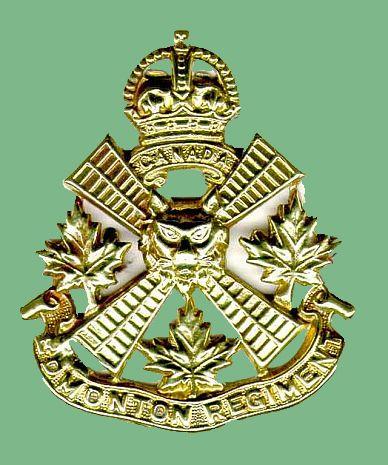 Het wapen van Loyal Edmonton Regiment, R.C.I.C.