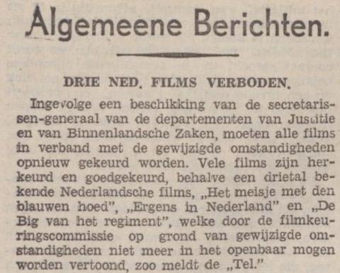 Drie Nederlandse films verboden
