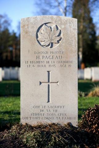 Graf van Hervé Pageau